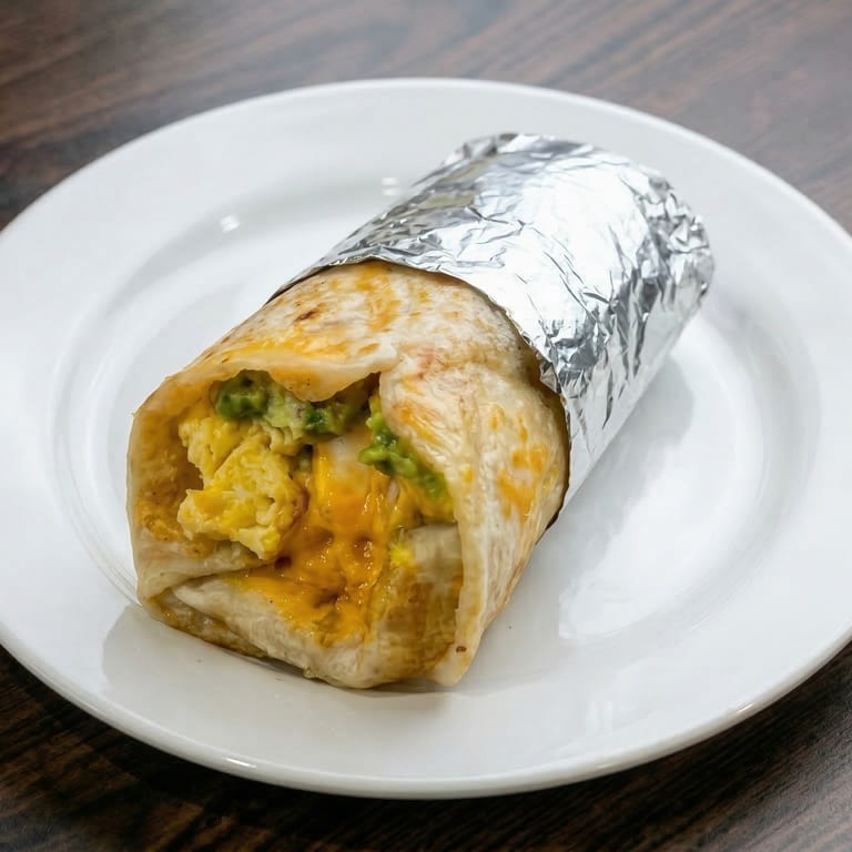 Delicious Breakfast Burrito
