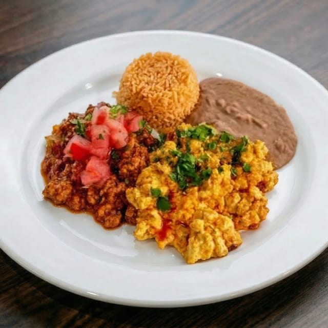 Huevos with Chorizo.