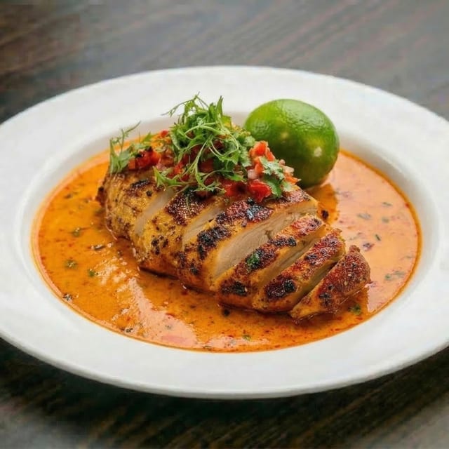 Chicken in Chipotle Cream.