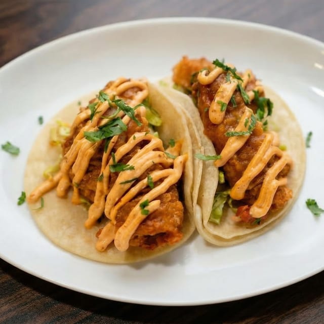 Baja Cauliflower Taco.
