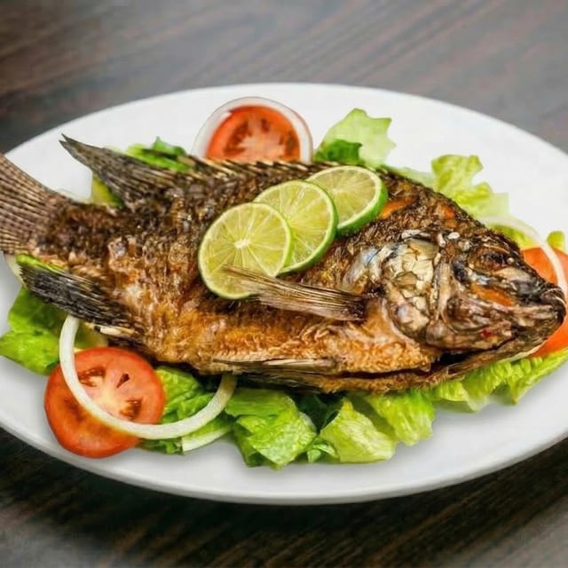 Fried Tilapia.