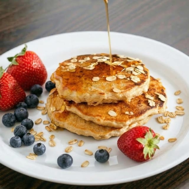 Oatmeal Pancakes.