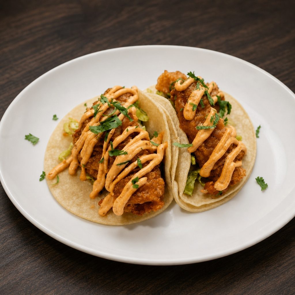 Baja Cauliflower Taco.