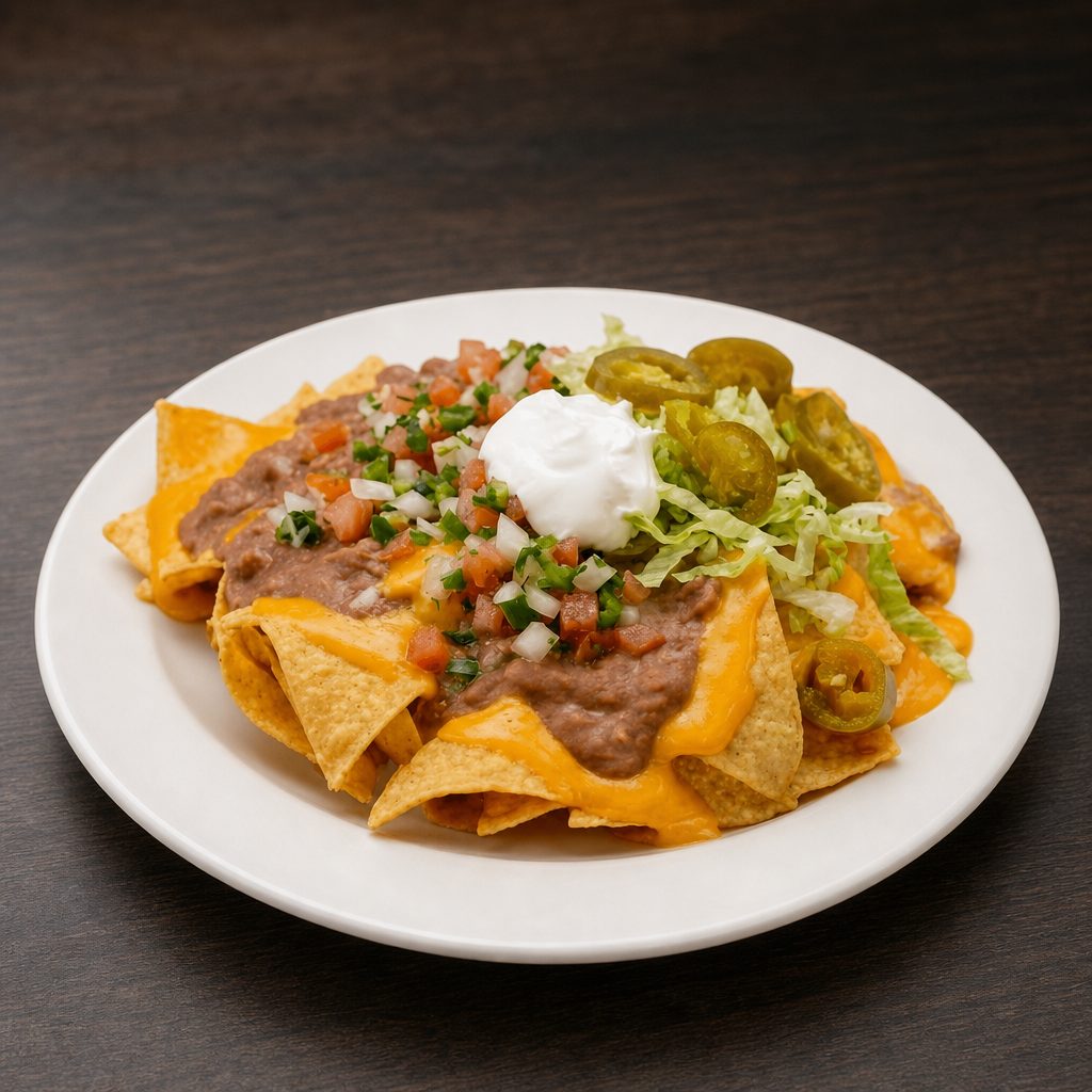 Veggies Nachos.