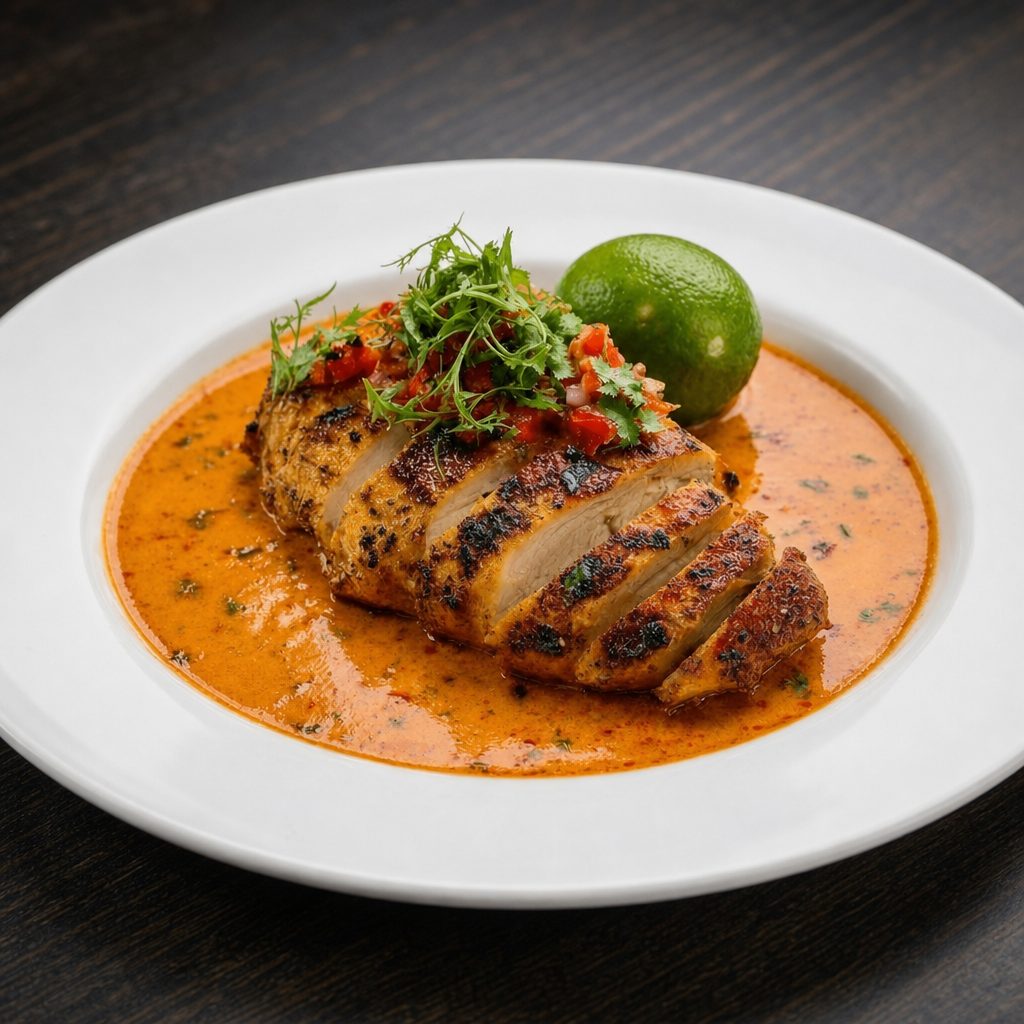 Chicken in Chipotle Cream.