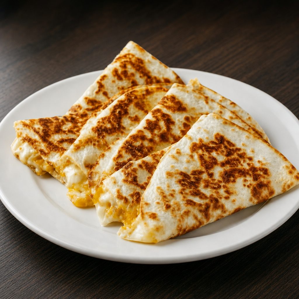Cheese Quesadillas.
