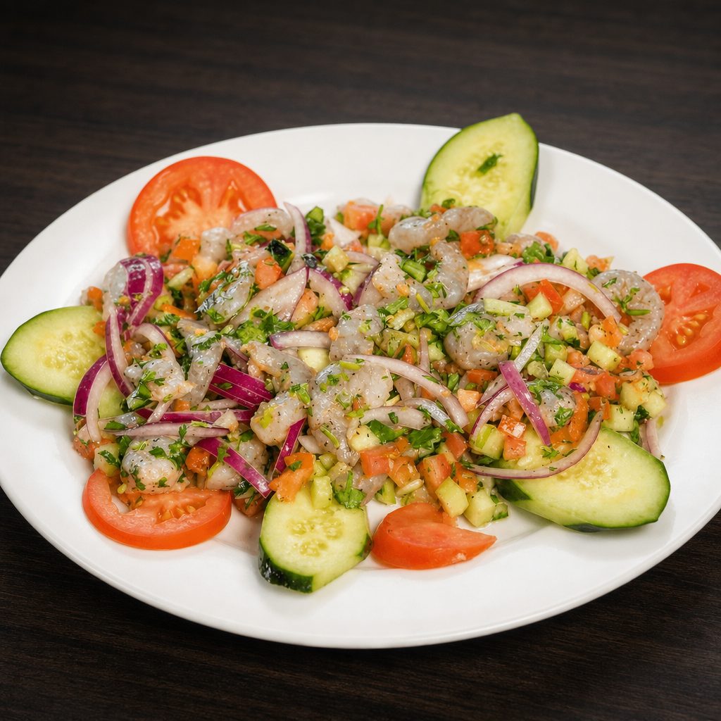 Ceviche de Camarón.