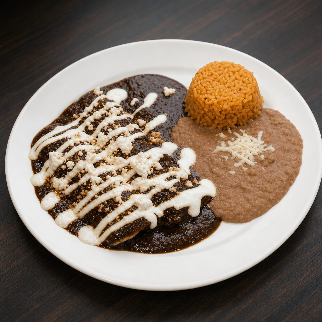Pollo en Mole.