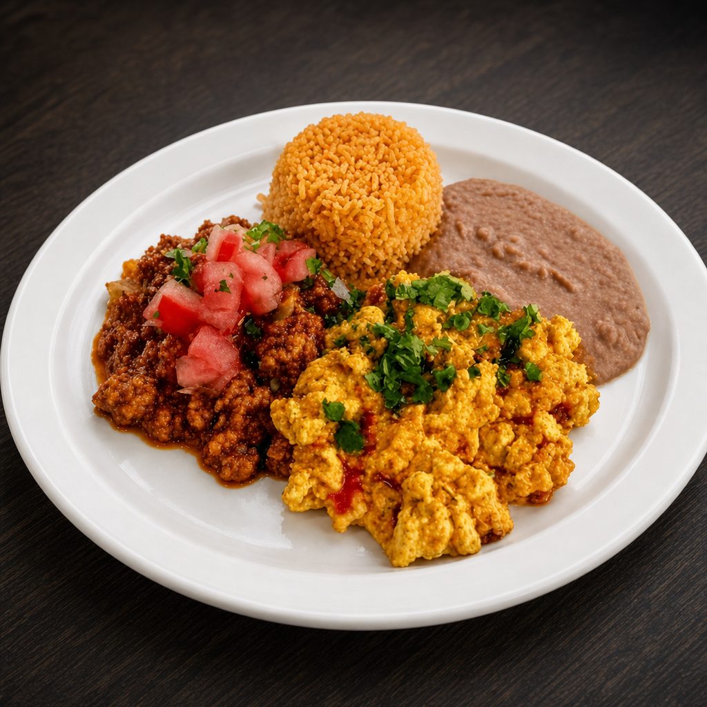 Huevos with Chorizo.