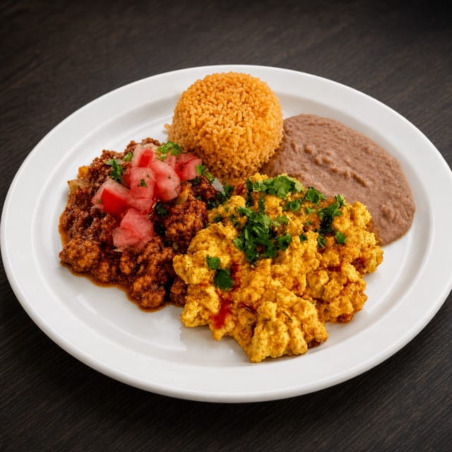 Huevos with Chorizo.