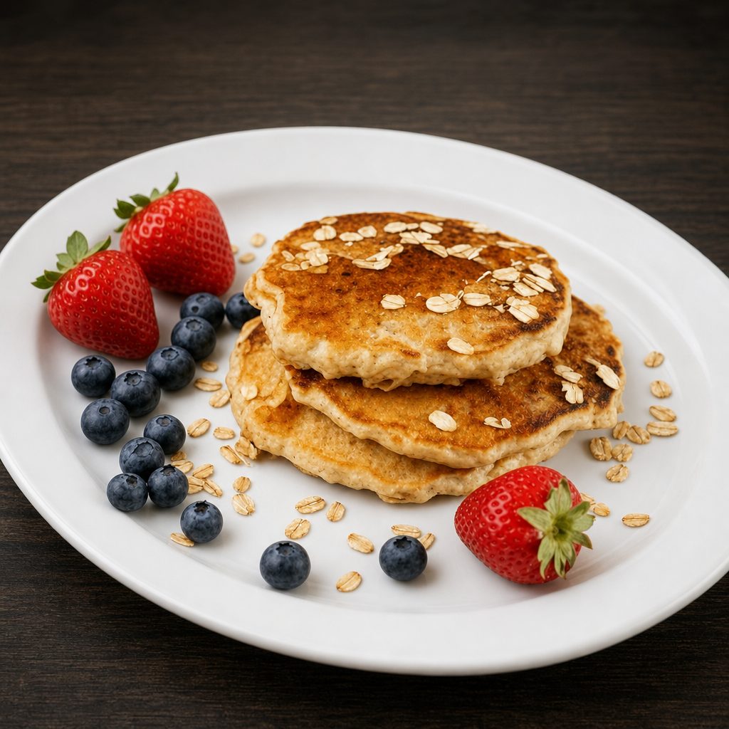 Oatmeal Pancakes.