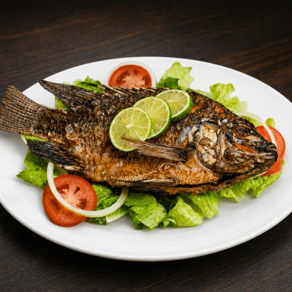 Fried Tilapia.