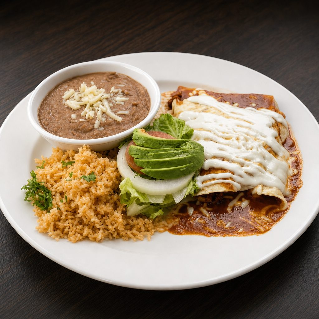Fish Enchiladas.