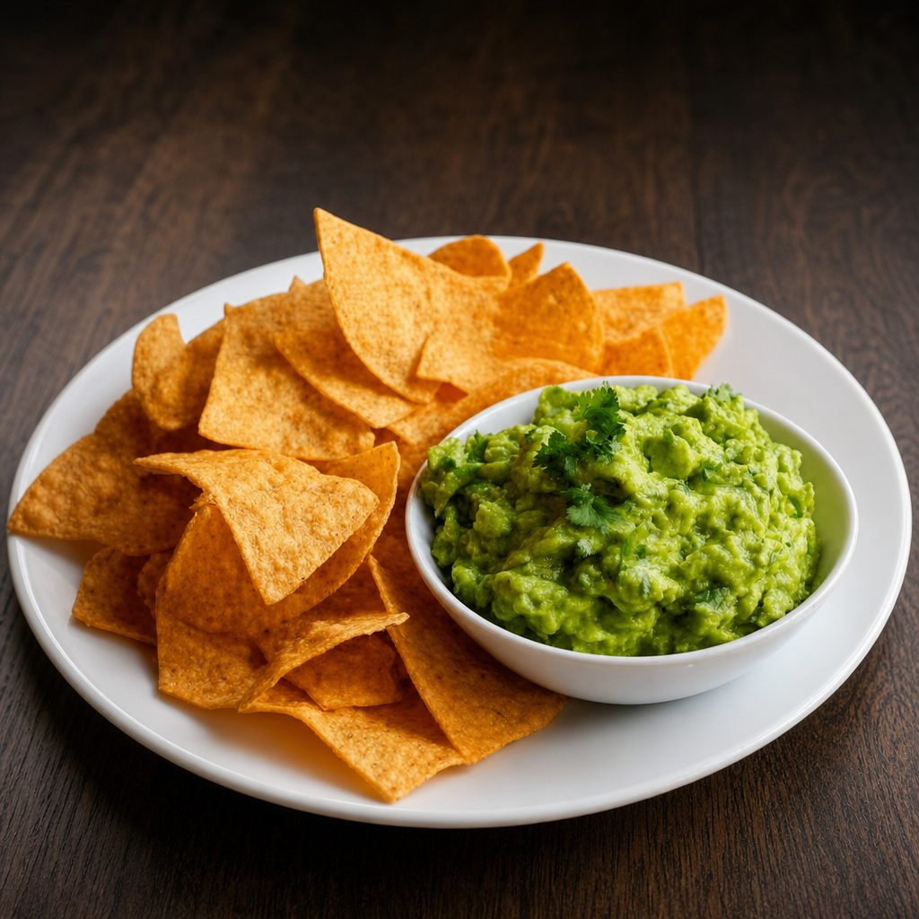 Guacamole con Chips.