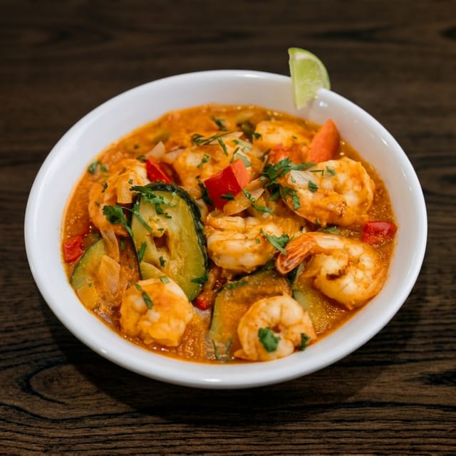 Caldo de Camarón.