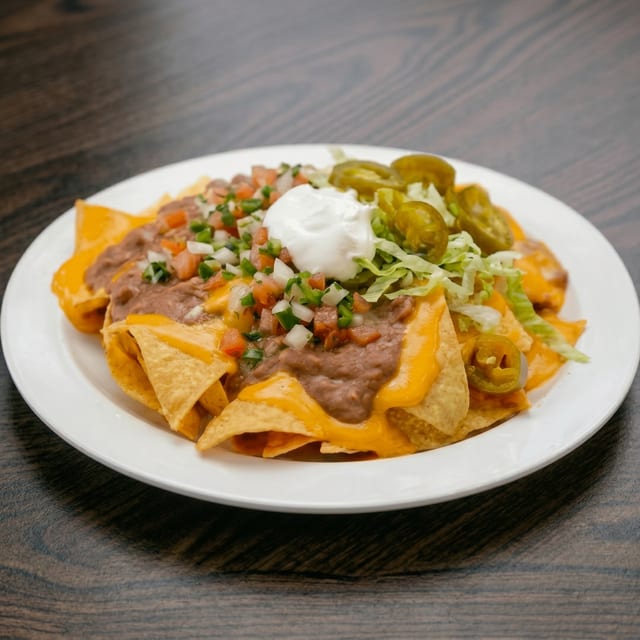 Veggie Nachos.