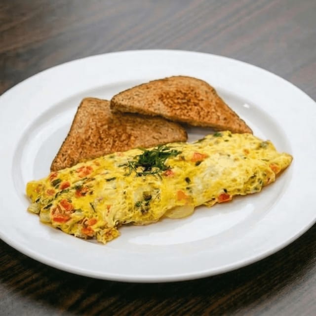 Mexican Omelette.