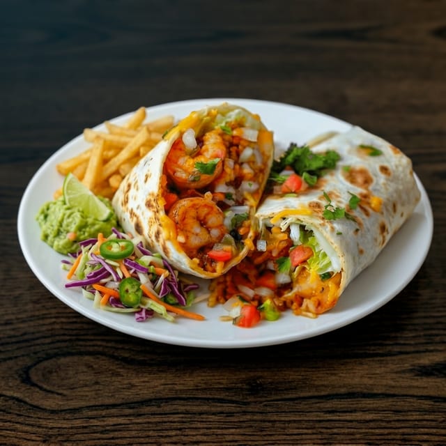Baja Burrito.