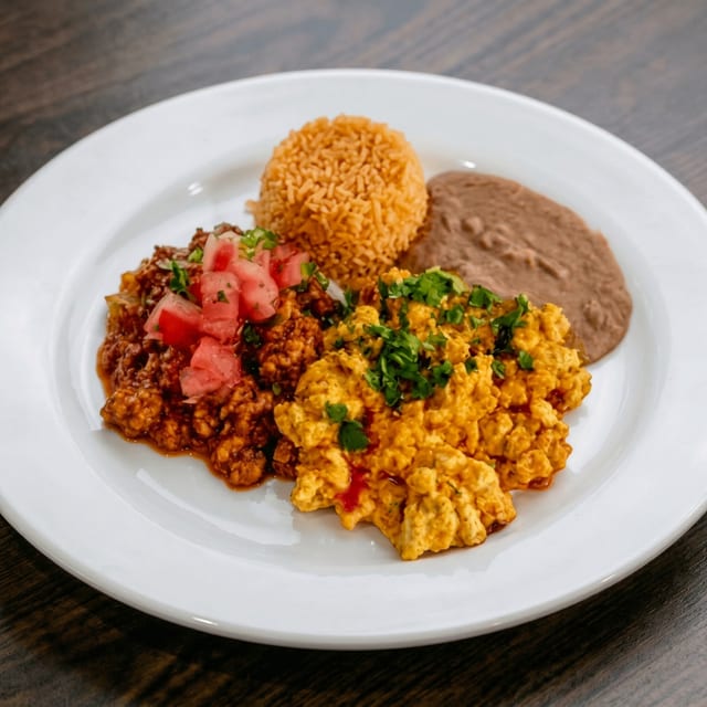 Huevos with Chorizo.