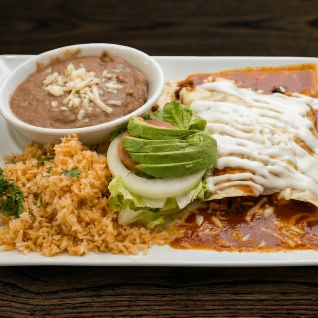 Fish Enchiladas.